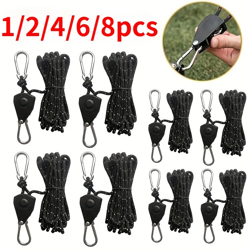 Camping Cooking Hanger - 4mm*4m 캠핑 텐트 타이 다운 로프