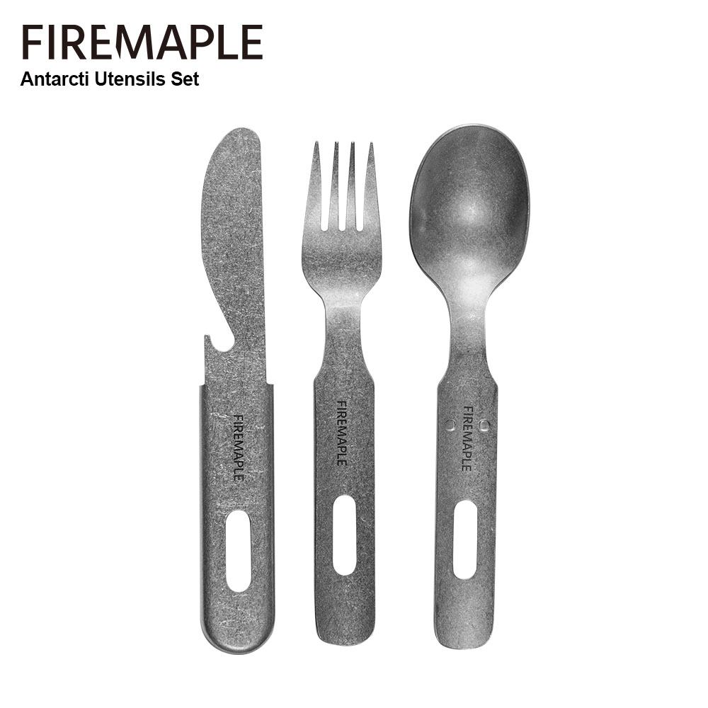 Camping Cooking And Eating Set - Fire-Maple Antarcti 식기 세트, 포크 나이프