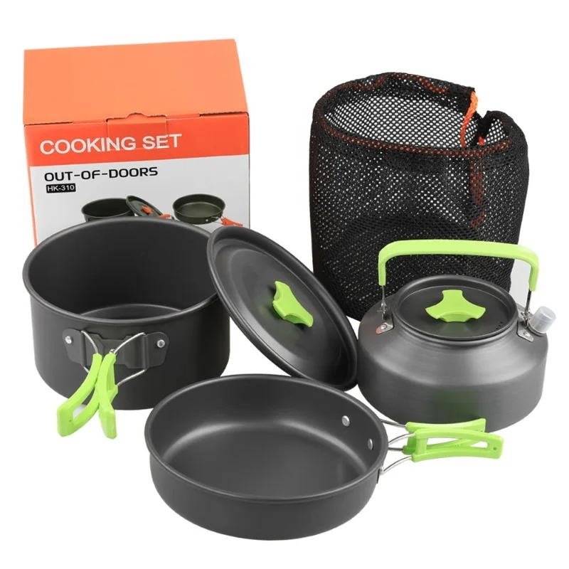 Camping Cooking Mesh - 캠핑 요리 세트, 야외 주방용품 세트,