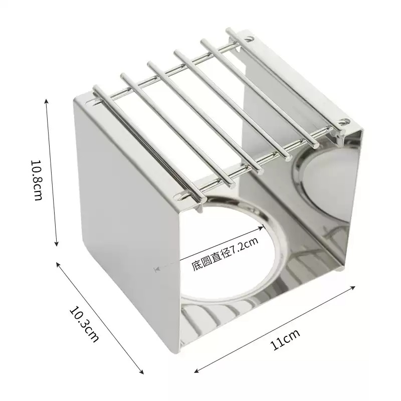 Camping Cooking Device - 스테인리스 스틸 사각 커피 스토브 스탠드,