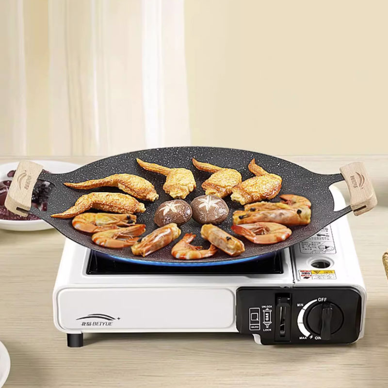 Camping Cooking Device - ﻿ 26/30/33CM 야외 캠핑 그릴 팬