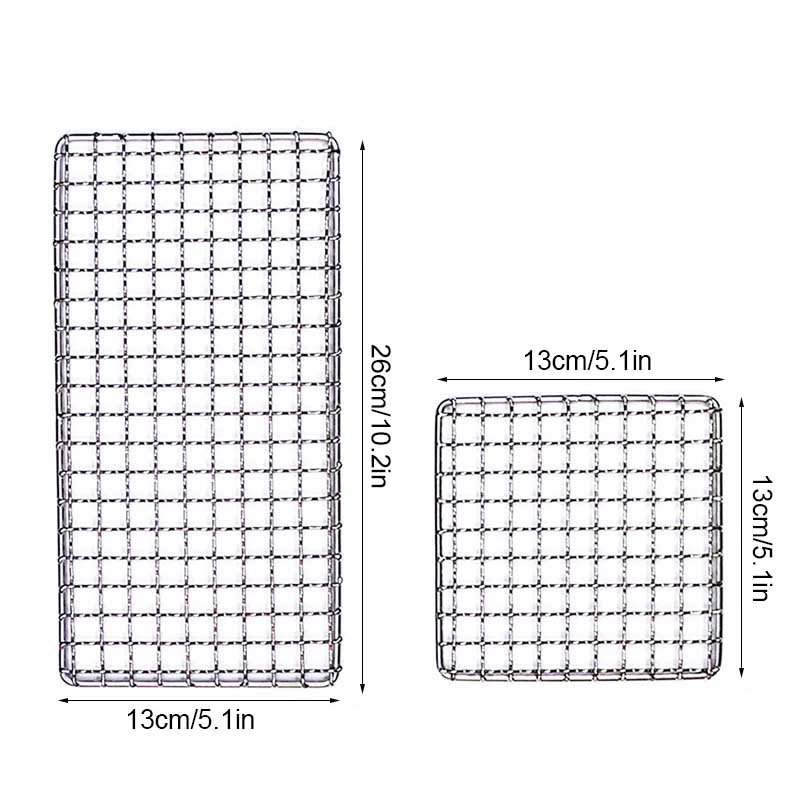 YOMEEI 2Pcs 스테인레스 스틸 바베큐 그릴 그물 - Camping Cooking Mesh 리뷰 및 가격