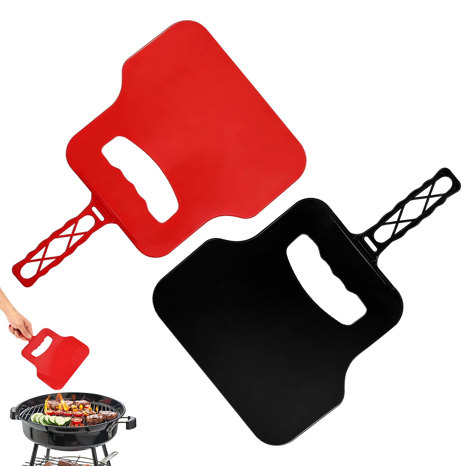 수동 바람 발생기 플라스틱 손부채 휴대용 불쏘시개 야외 - Camping Cooking Device 리뷰 및 가격