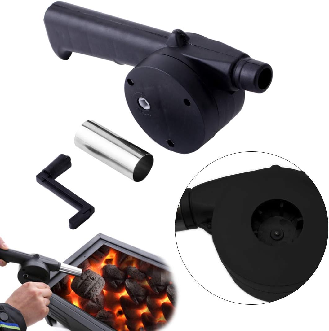 야외 요리 바베큐 송풍기 휴대용 핸드 크랭크 팬 공기  - Camping Cooking Accessories Set 리뷰 및 가격