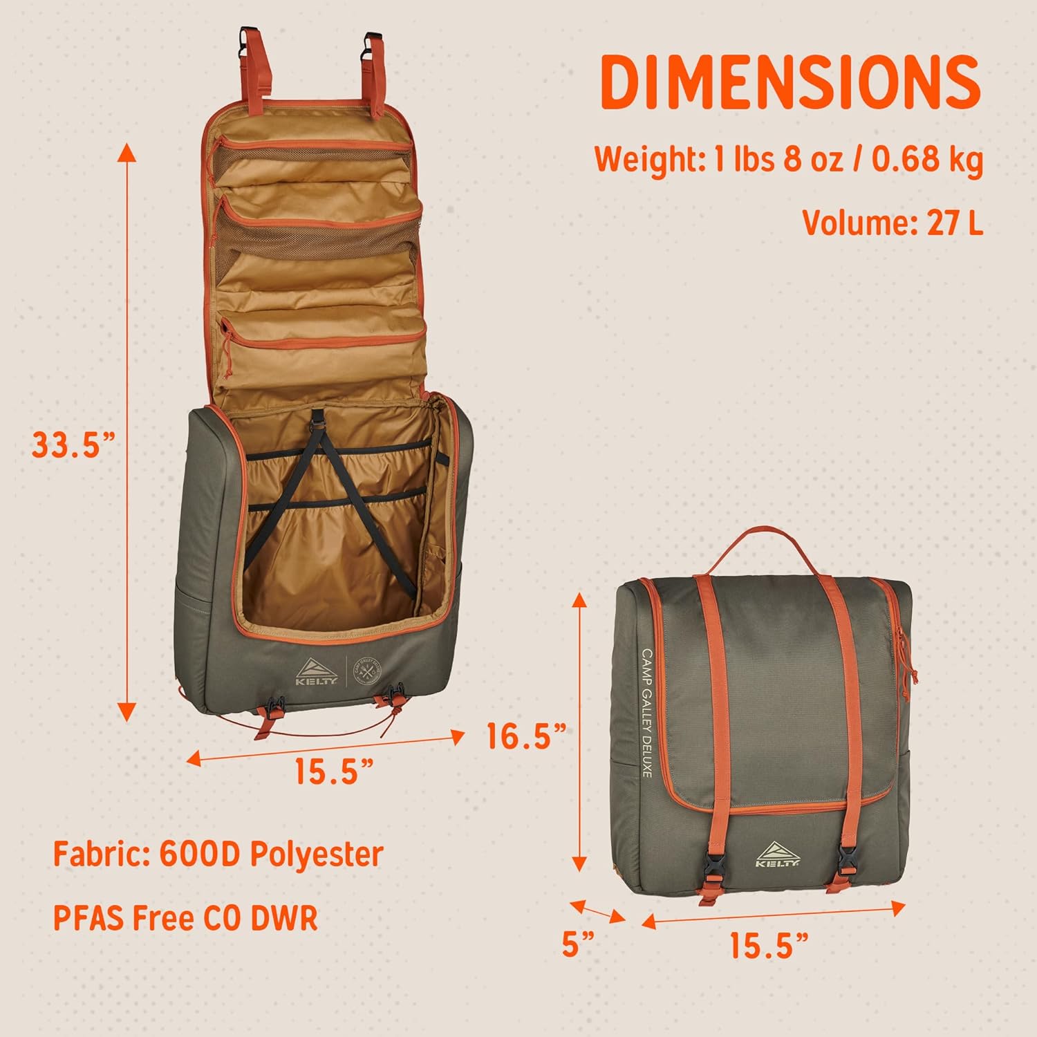 야외 요리 필수품 캠프 주방 정리 키트 (깊은 포켓,  - Camping Cooking Essentials Kit 리뷰 및 가격