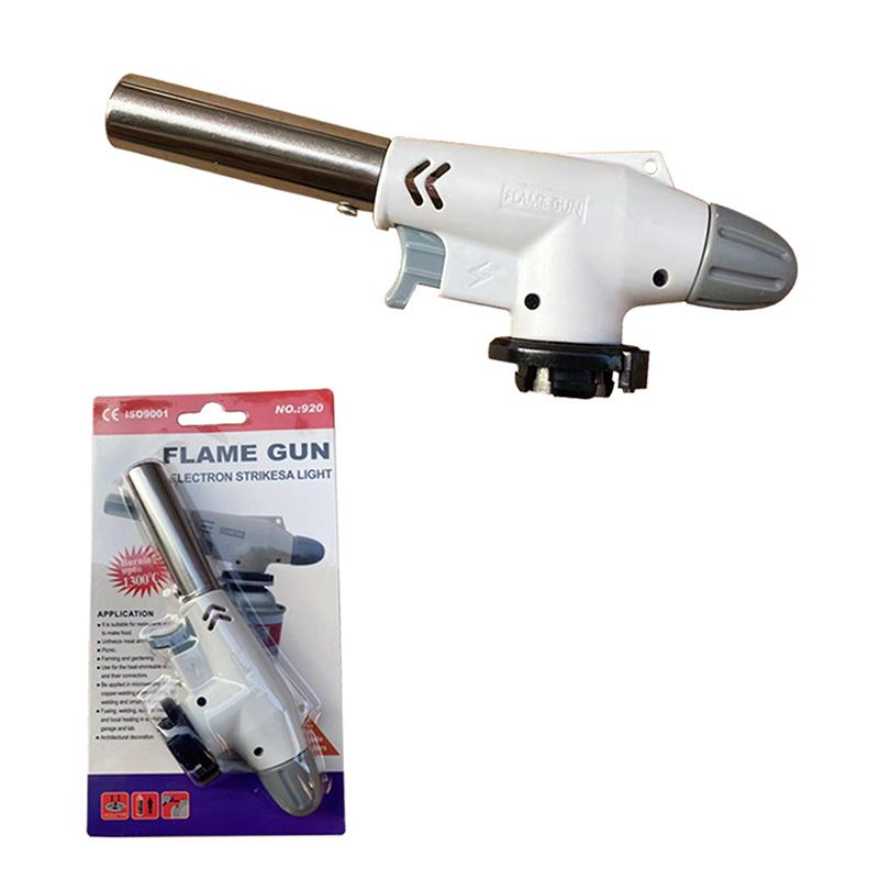 조정 가능한 화염 자동 점화 부탄 용접 토치 바베큐 요 - Camping Cooking Torch 리뷰 및 가격