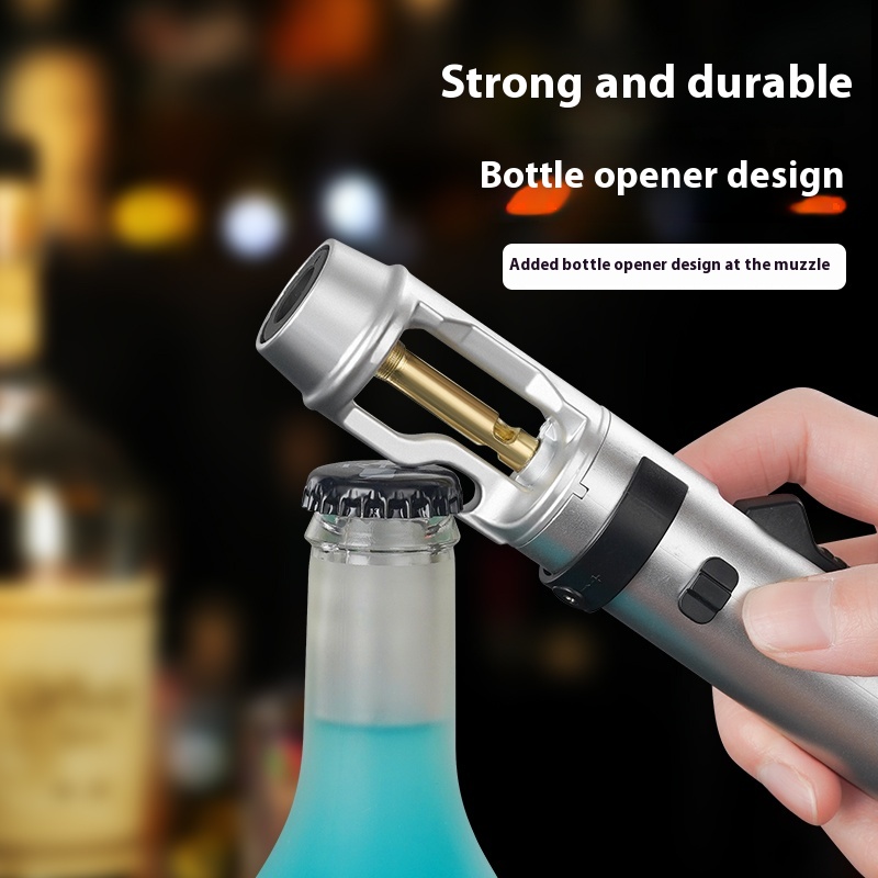 금속 방풍 제트 화염 라이터, 조절 가능한 리필형 가스 - Camping Cooking Torch 리뷰 및 가격