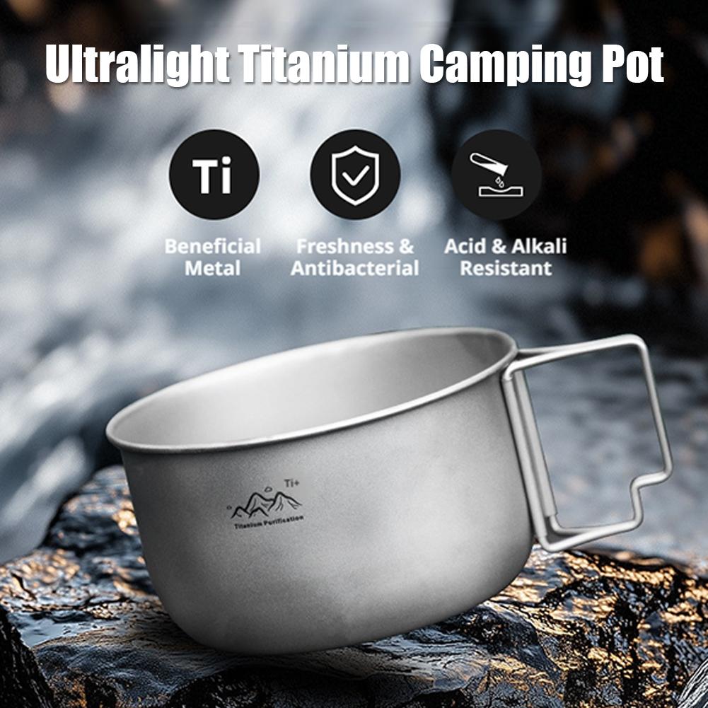 초경량 티타늄 캠핑 냄비 15/10.5cm 휴대용 조리 - Camping Cooking Backpack 리뷰 및 가격