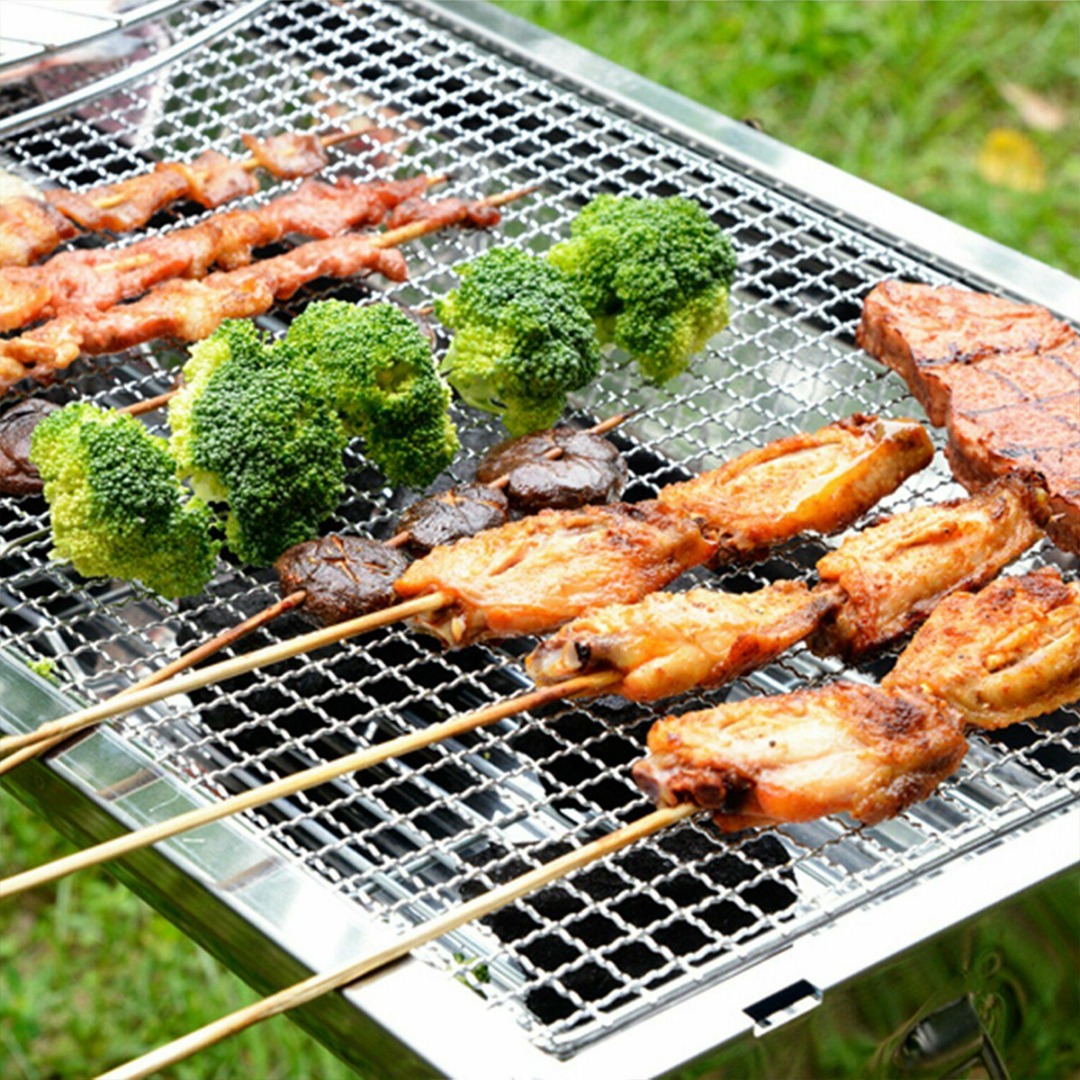 1pcs/2pcs 50*38cm 바베큐 그릴 캠핑 야채 - Camping Cooking Mesh 리뷰 및 가격