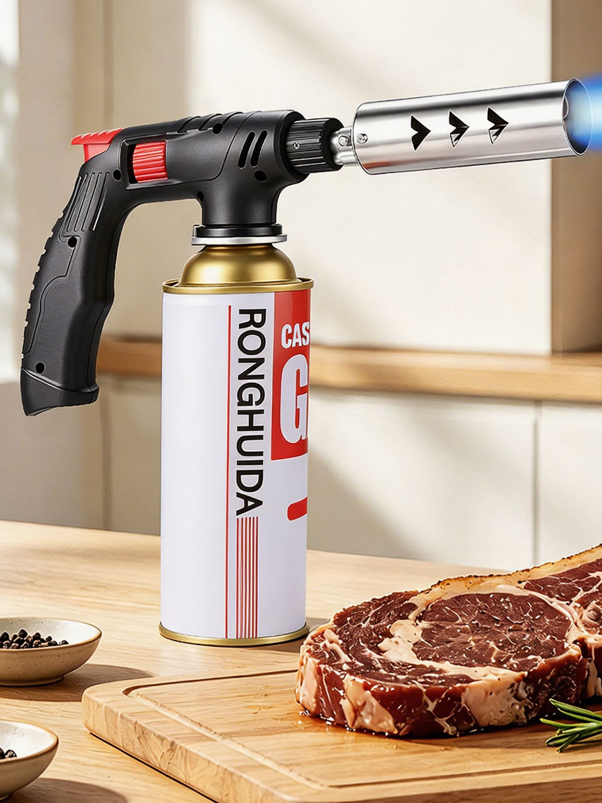 연장형 부탄 토치 롱 튜브 가스 블로우 토치 야외 캠핑 - Camping Cooking Torch 리뷰 및 가격