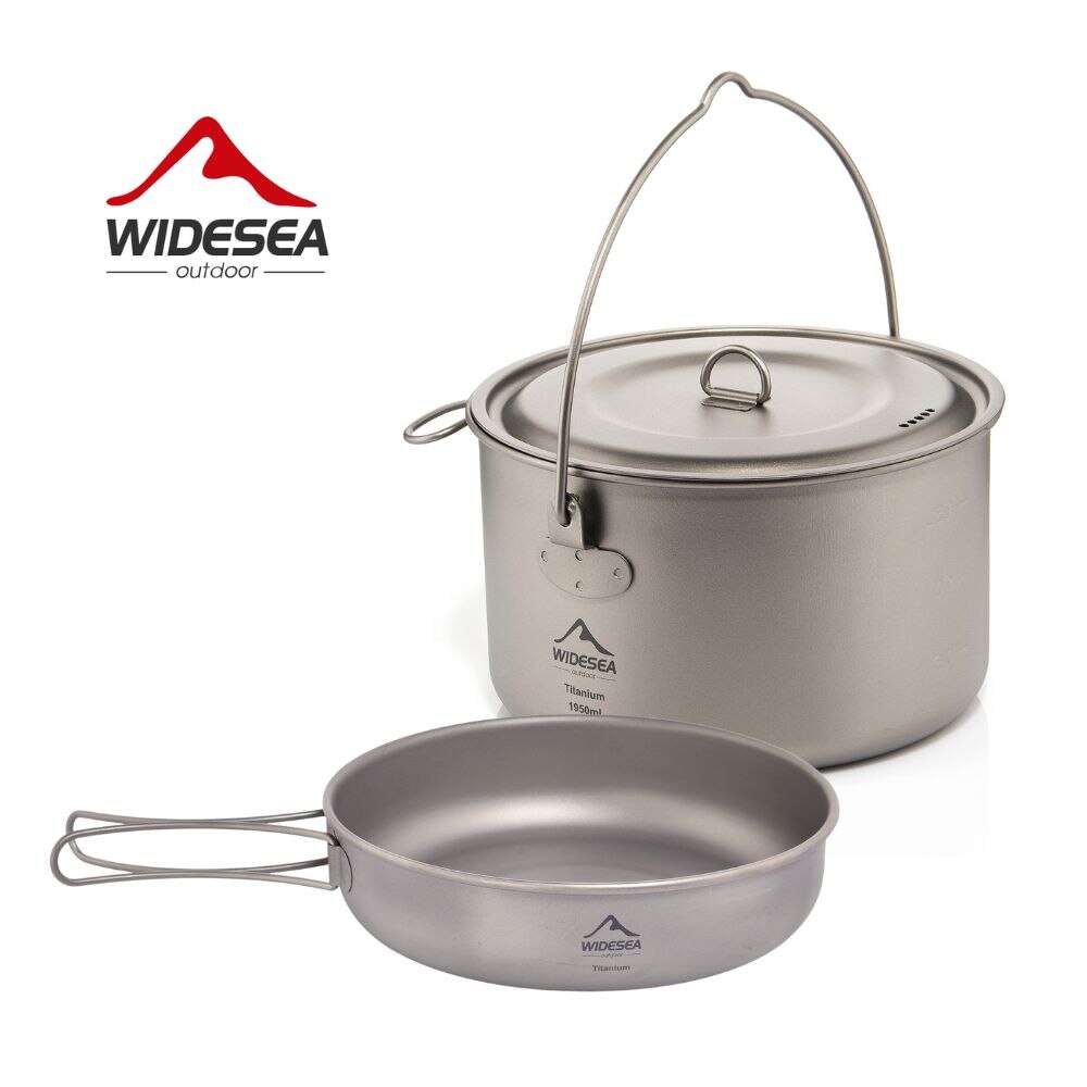 Widesea 캠핑 식기 티타늄 조리기구 세트, 관광  - Camping Cooking Accessories Set 리뷰 및 가격