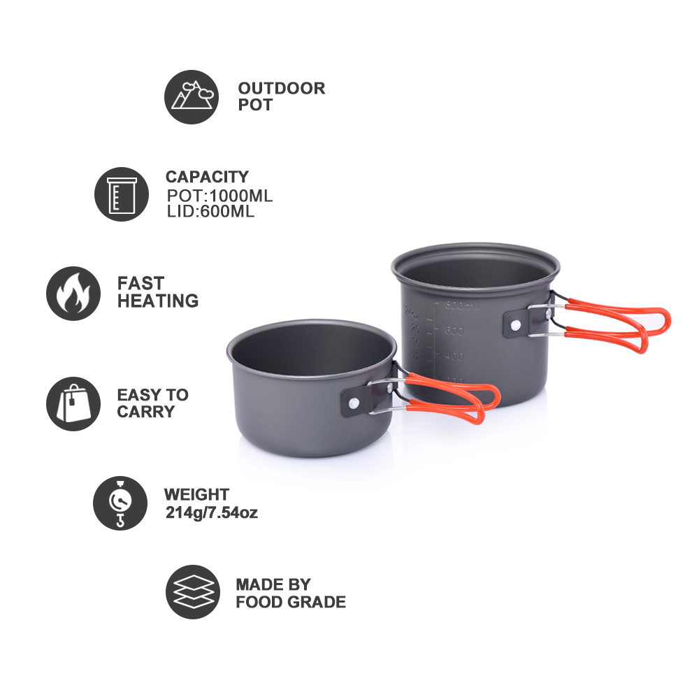 Widesea 캠핑 식기 야외 요리 세트 캠핑 조리기구 - Camping Cooking And Eating Set 리뷰 및 가격