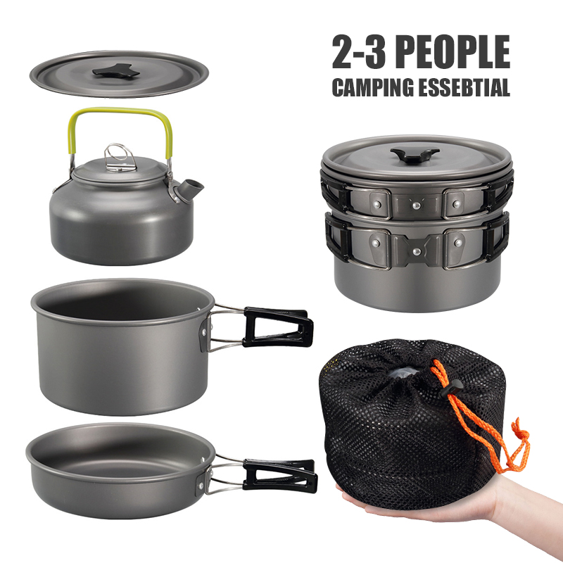 WESTTUNE 캠핑 조리기구 키트 알루미늄 야외 휴대 - Camping Cooking Accessories Set 리뷰 및 가격