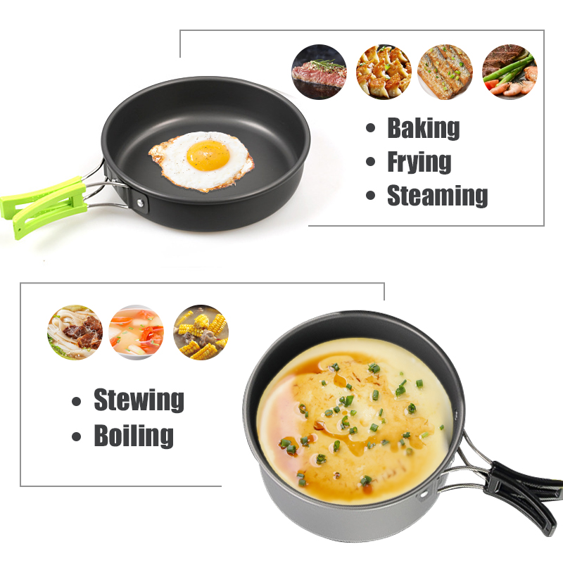 WESTTUNE 캠핑 조리기구 키트 알루미늄 야외 휴대 - Camping Cooking Accessories Set 리뷰 및 가격