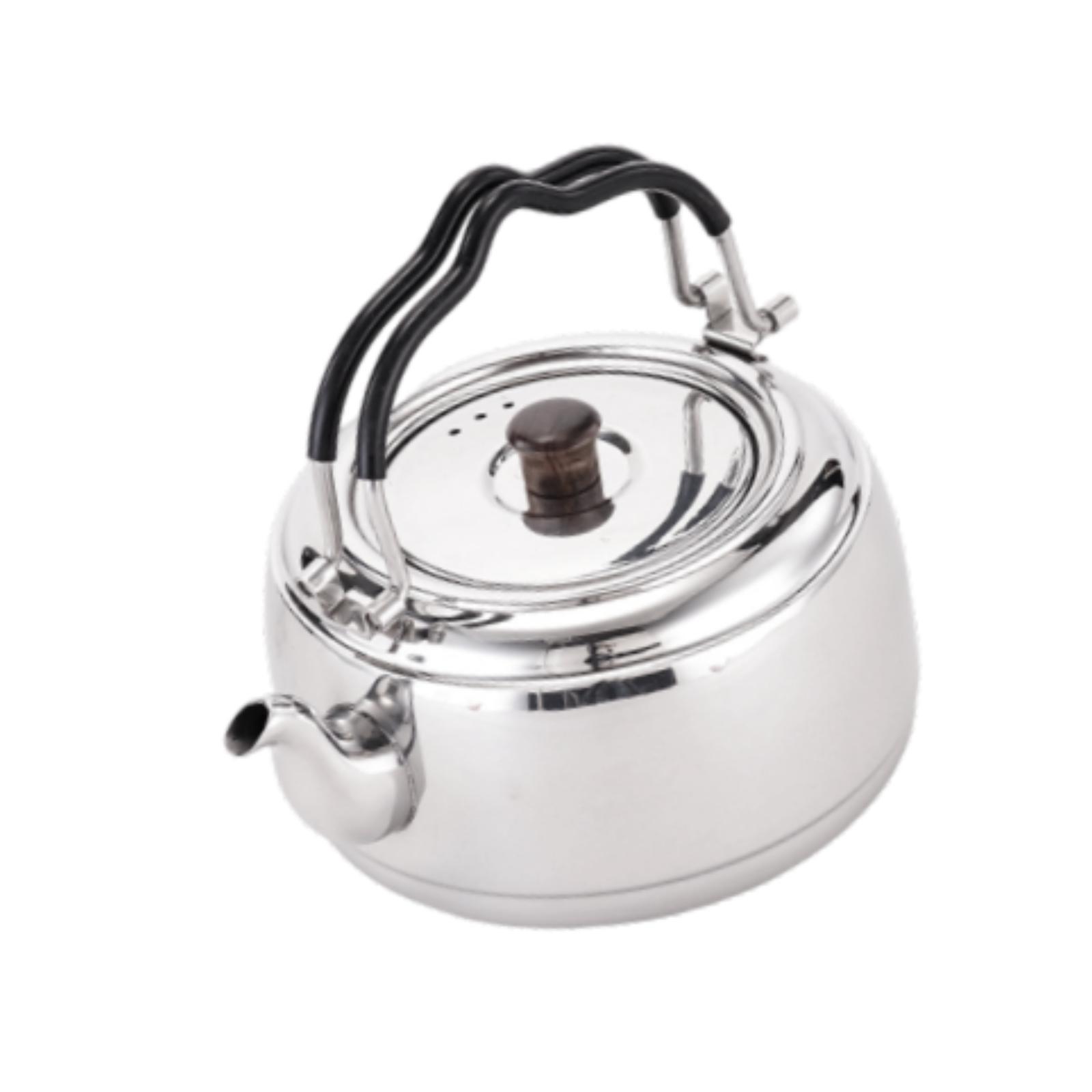 차 주전자 휴대용 1L 선물용 두꺼운 조리 냄비 캠핑  - Camping Cooking Gifts 리뷰 및 가격