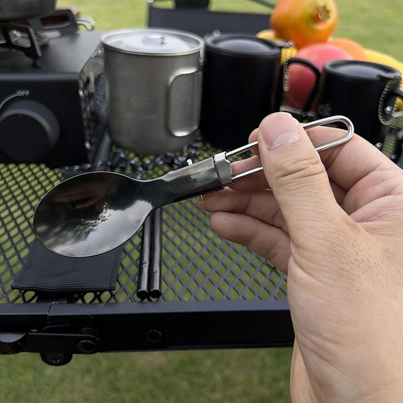 접이식 숟가락 젓가락 여행 캠핑 식사 세트 및 조리기구 - Camping Cooking And Eating Set 리뷰 및 가격