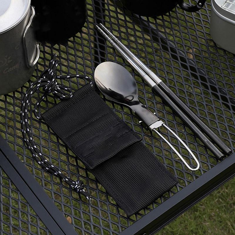 접이식 숟가락 젓가락 여행 캠핑 식사 세트 및 조리기구 - Camping Cooking And Eating Set 리뷰 및 가격