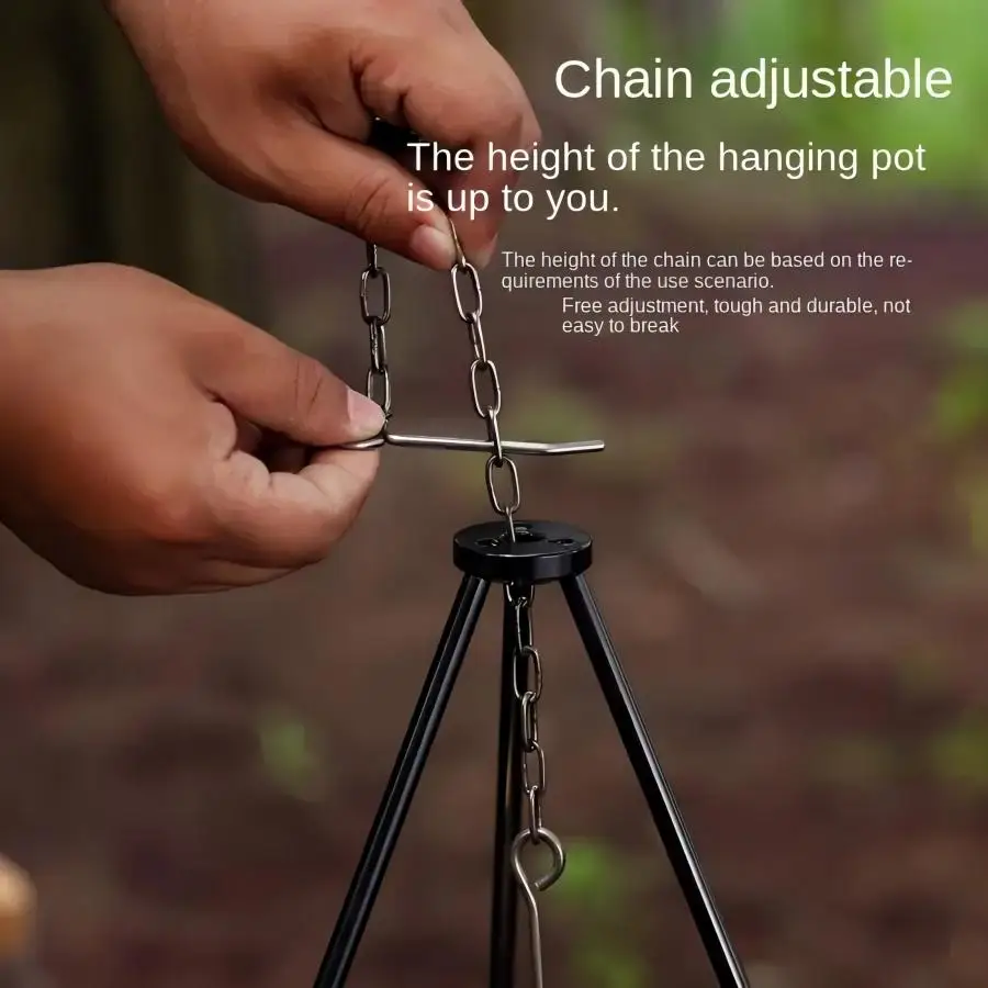 야외 대형 모닥불 삼각대 휴대용 캠핑 캠프파이어 요리  - Camping Cooking Rack 리뷰 및 가격