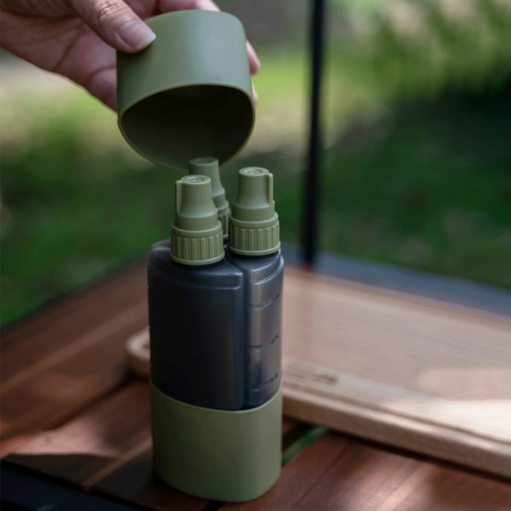 3 In 1 야외 캠핑 조미료 디스펜서 병 바베큐 피크 - Camping Cooking Accessories Set 리뷰 및 가격