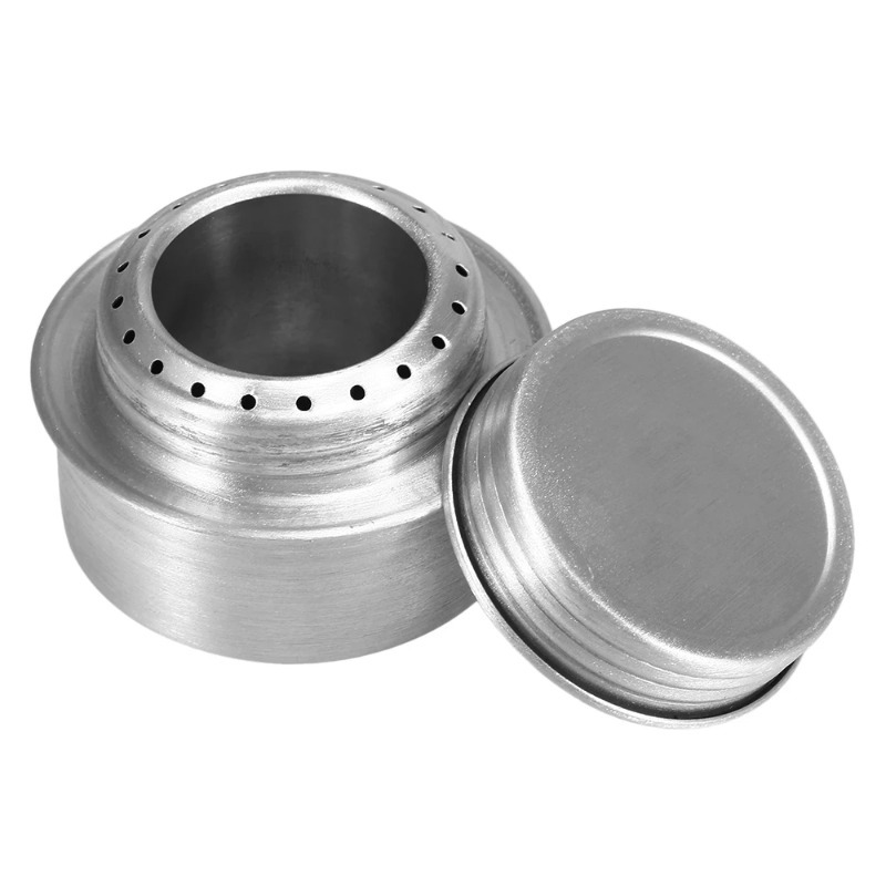 초경량 실버 알코올 스토브 밀폐형 뚜껑 디자인 캠핑 난 - Camping Cooking Fuel 리뷰 및 가격