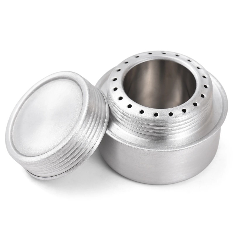 초경량 실버 알코올 스토브 밀폐형 뚜껑 디자인 캠핑 난 - Camping Cooking Fuel 리뷰 및 가격