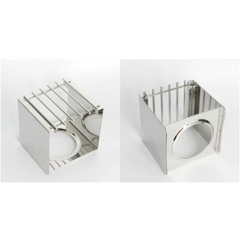 스테인리스 스틸 사각 커피 스토브 스탠드, 모카 포트  - Camping Cooking Device 리뷰 및 가격