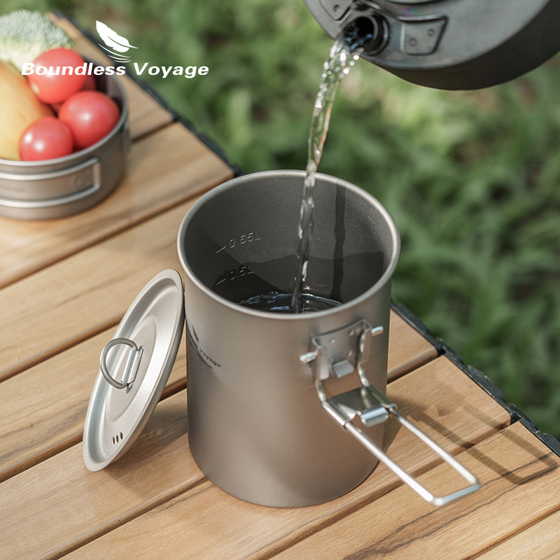 무한 항해 900ml 티타늄 냄비 컵 캠핑 조리기구 접 - Camping Cooking Mesh 리뷰 및 가격