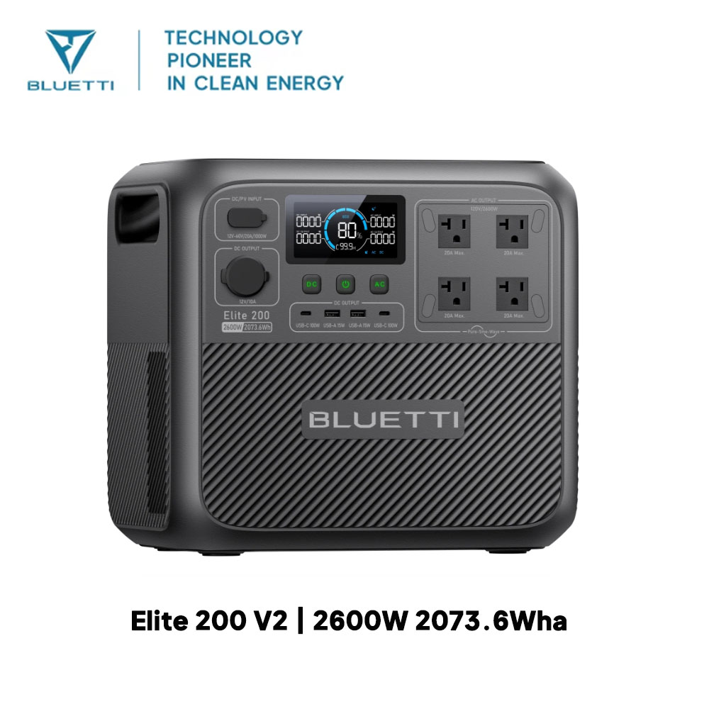 【리뉴얼】BLUETTI Elite 200 V2 휴대용  - Camping Cooking Device 리뷰 및 가격