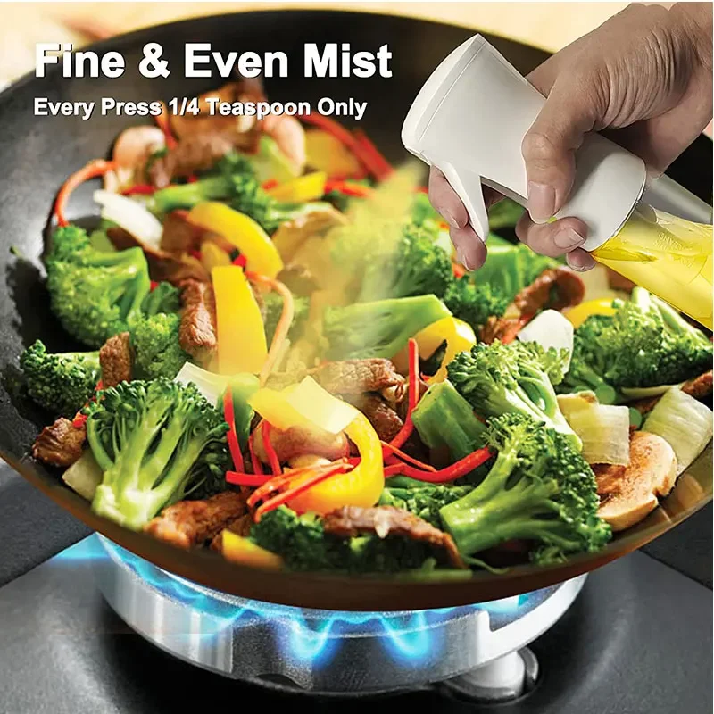오일 스프레이 오일 분무기 병 플라스틱 가정용 주방 분 - Camping Cooking Accessories Set 리뷰 및 가격
