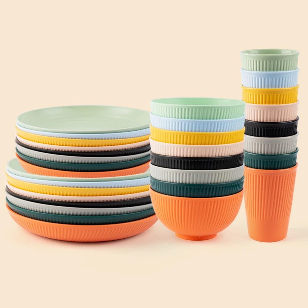 소풍 캠핑용 휴대용 식기 세트, 그릇 컵 접시 세트,  - Camping Cooking And Eating Set 리뷰 및 가격